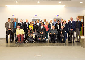 Gruppenfoto der Behindertenbeauftragten