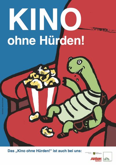 Poster des "Kino ohne Hürden!"