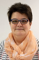 [Translate to Leichte Sprache:] Projektmitarbeiterin Barbara Böhme